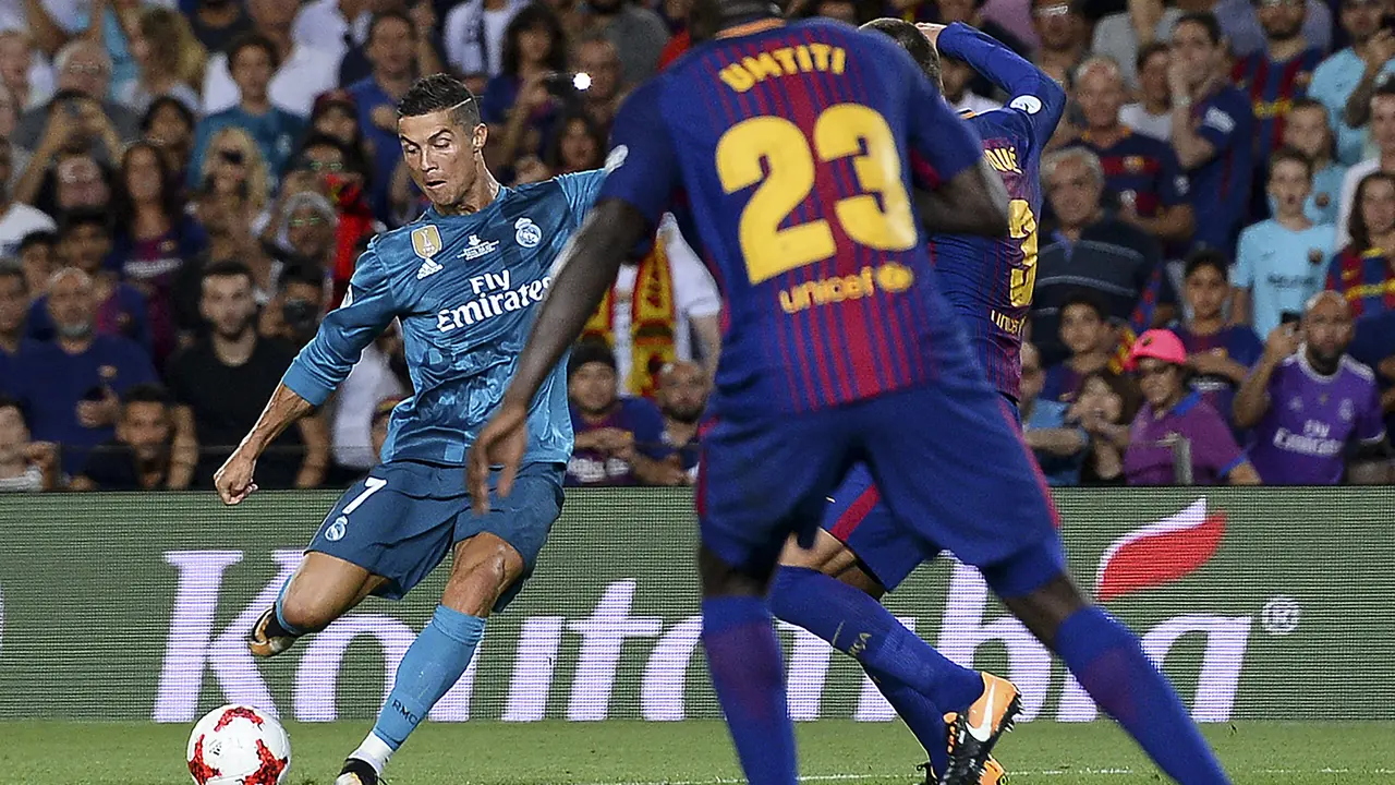 Cristiano Ronaldo en el Clasico
