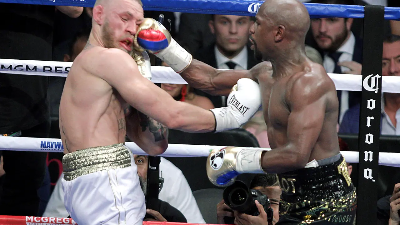 Floyd Mayweather Jr. contra Conor McGregor