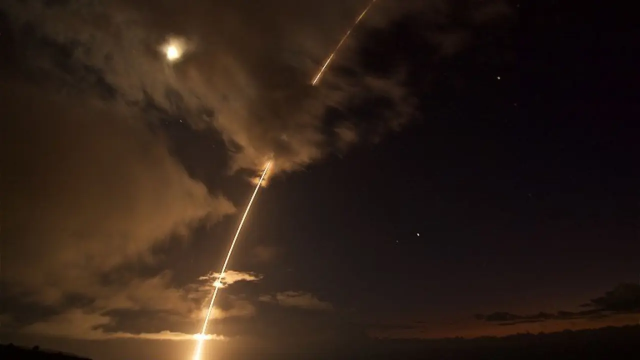 This US Navy handout photo released on August 30, 2017 shows a medium-range ballistic missile target as it is launched from the Pacific Missile Range Facility in Kauai, Hawaii, during Flight Test Standard Missile-27, Event 2 on August 29, 2017. 
The US military shot down a medium-range ballistic missile target off the coast of Hawaii early August 30, 2017, in a successful test of a missile interception system Japan is seeking to bolster its defense against North Korea.The test was performed by the US Missile Defense Agency (MDA) and the US Navy from the USS John Paul Jones, a guided-missile destroyer, just one day after North Korea fired a ballistic missile over Japan.
 / AFP PHOTO / US NAVY / Latonja MARTIN / RESTRICTED TO EDITORIAL USE - MANDATORY CREDIT "AFP PHOTO /US NAVY/LATONJA MARTIN/HANDOUT" - NO MARKETING NO ADVERTISING CAMPAIGNS - DISTRIBUTED AS A SERVICE TO CLIENTS


