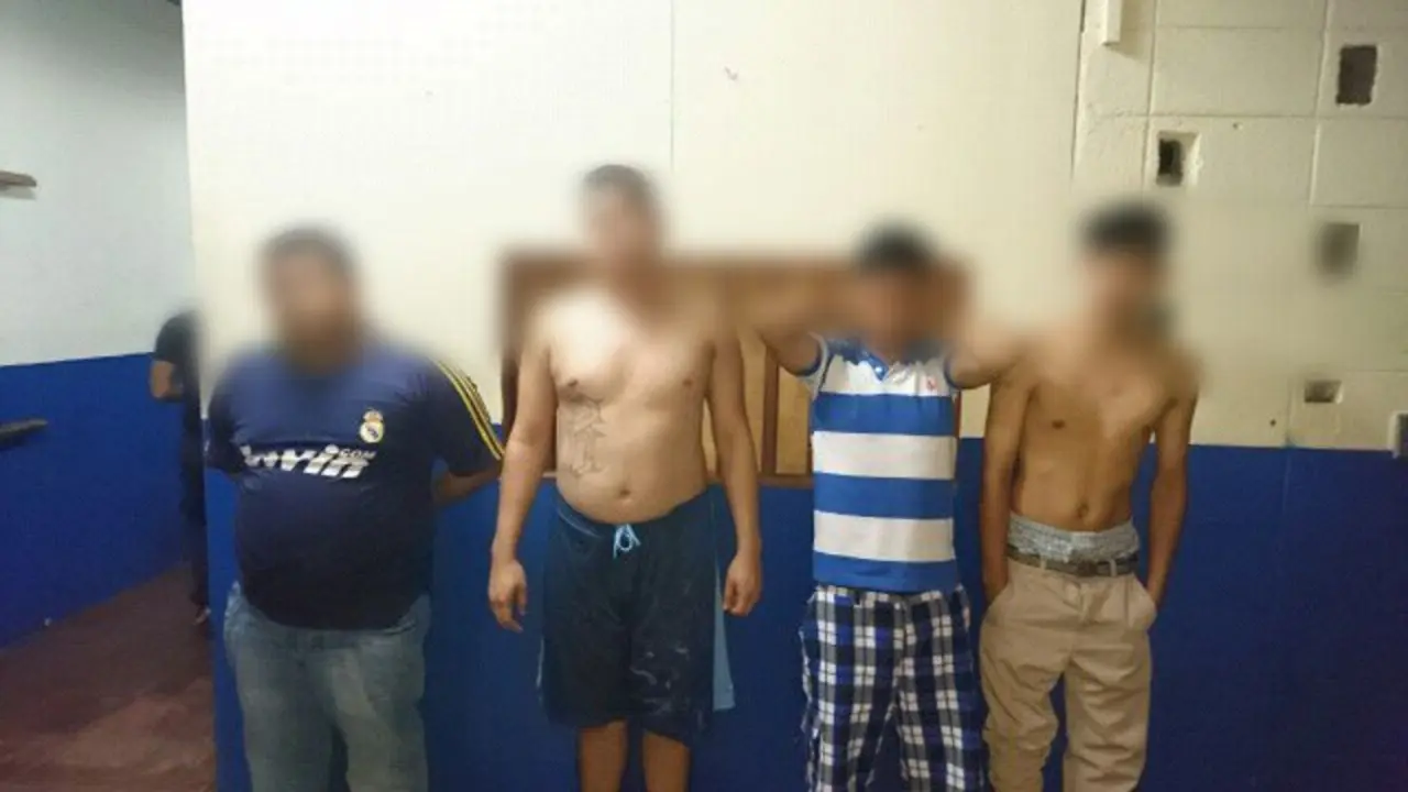 Detenidos en Operaci&oacute;n Escudo en Soyapango