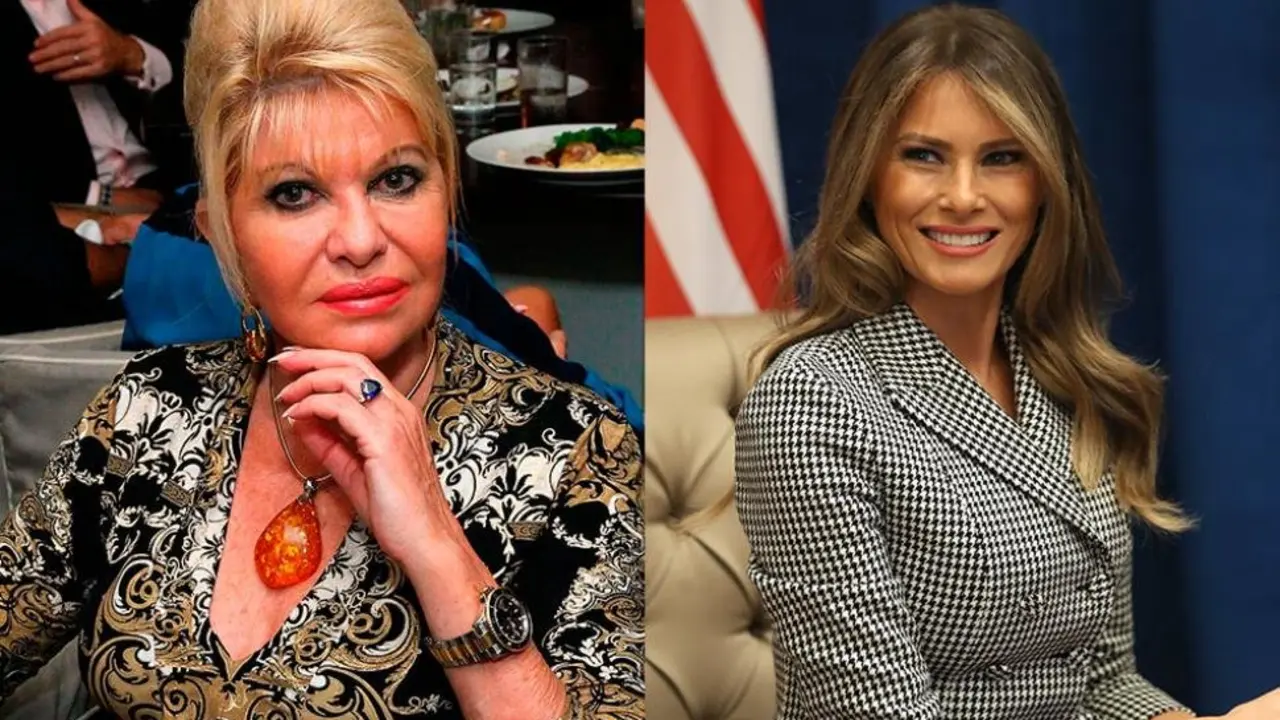 Ivana y Melania Trump