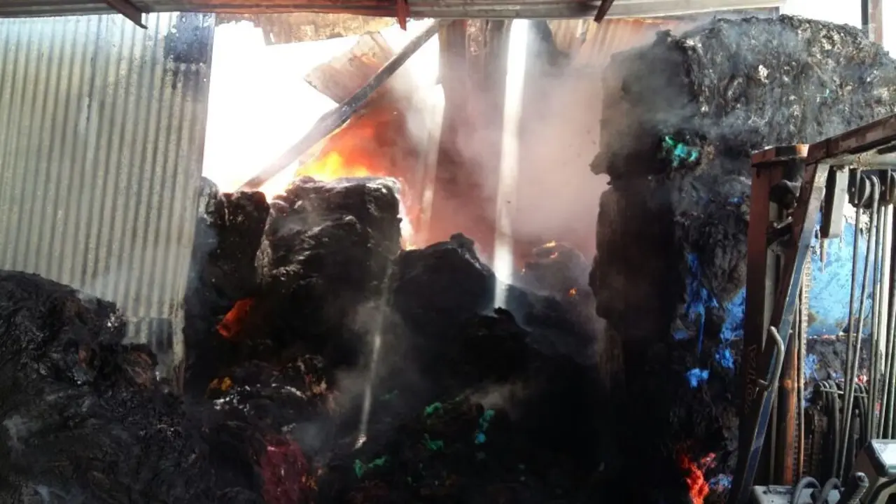 Incendio en Jumbotex