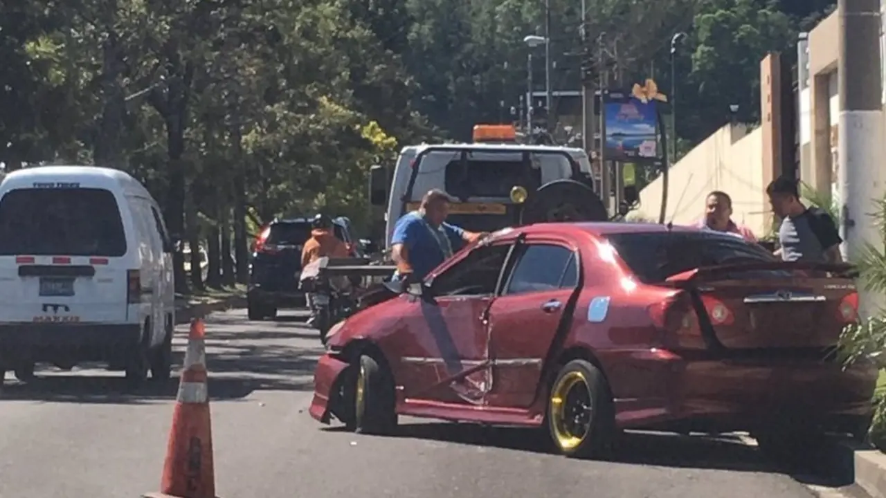 Accidente en Santa Elena
