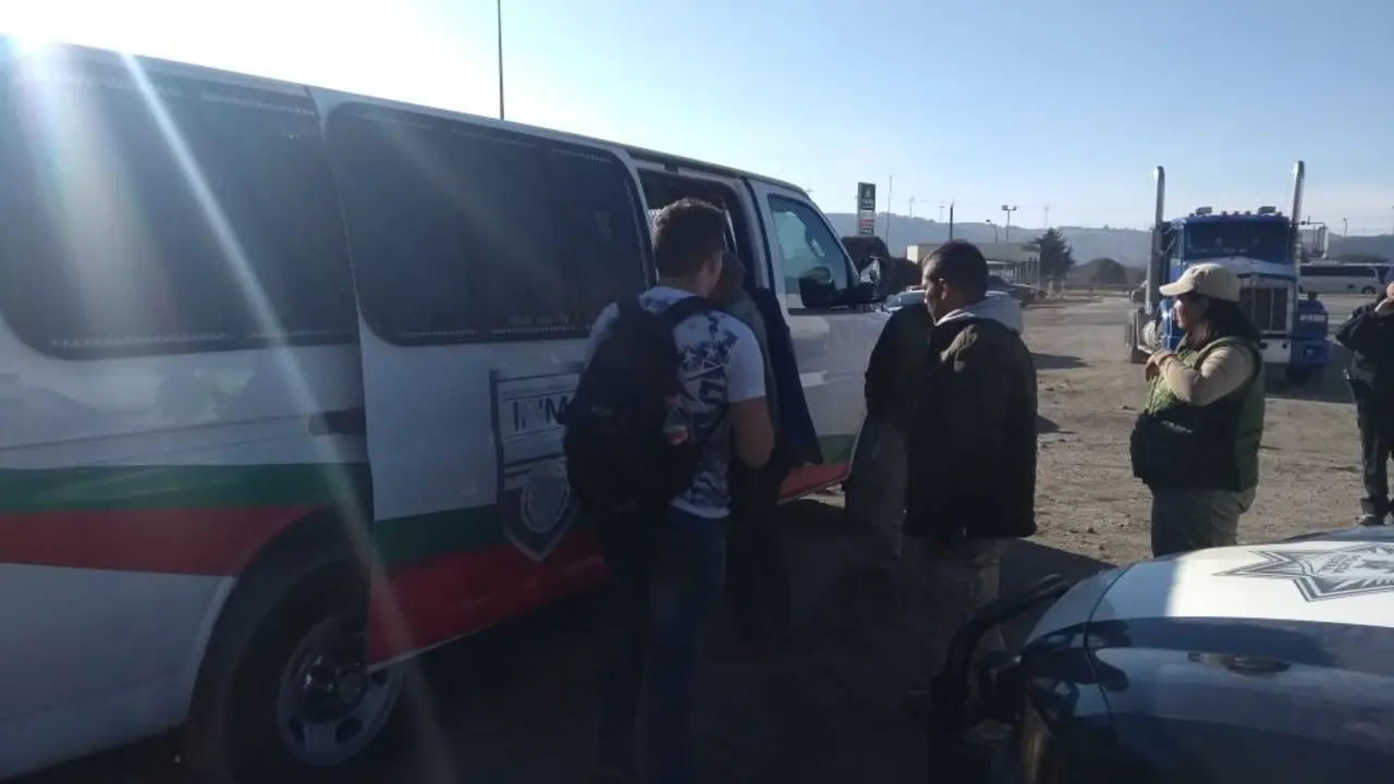 Inmigrantes rescatados