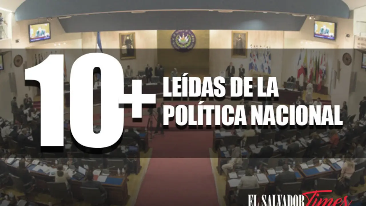 10 MAS LEIDAS EN LA POLITICA NACIONAL