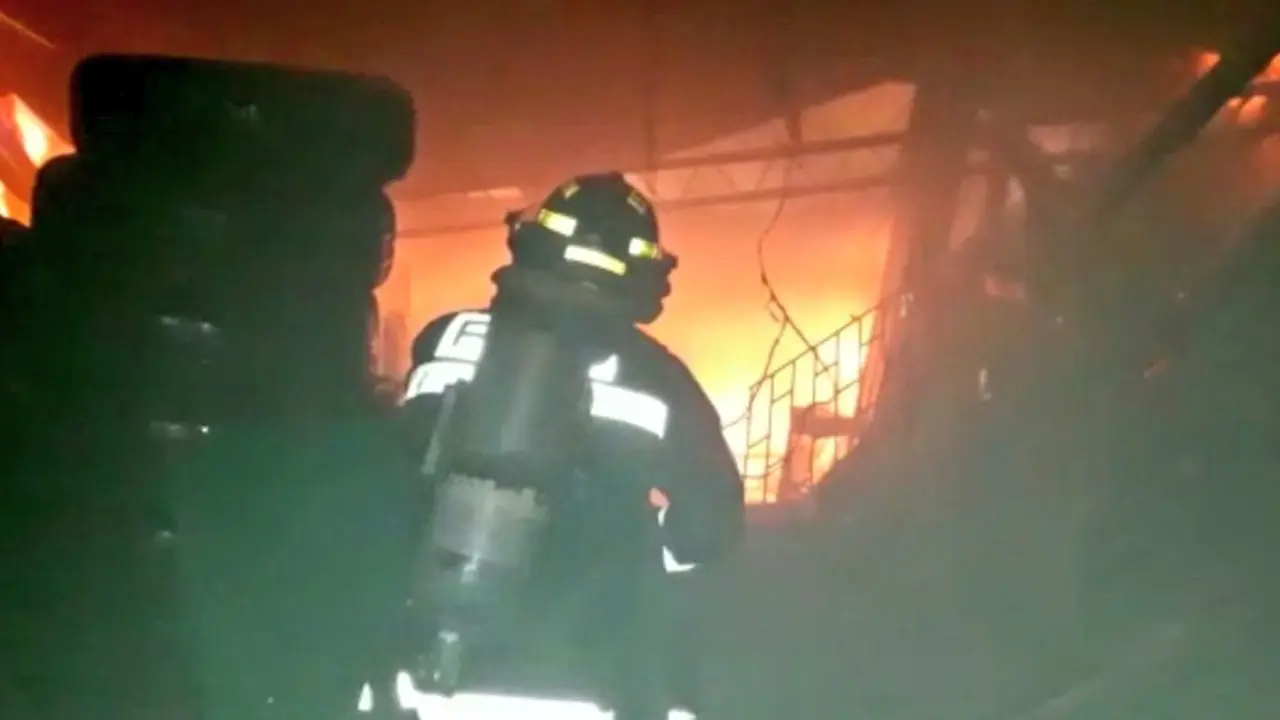 Incendio Bomberos