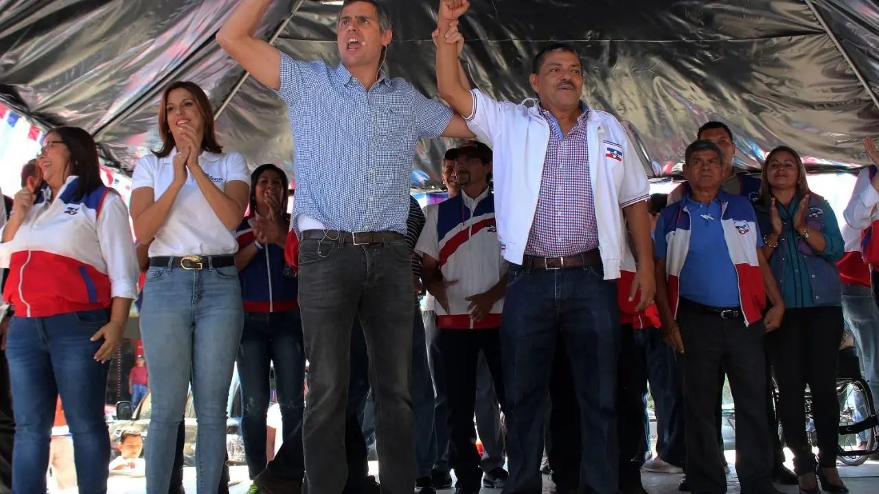 Carlos Calleja en la presentaci&oacute;n del candidato a alcalde de Tonacatepeque