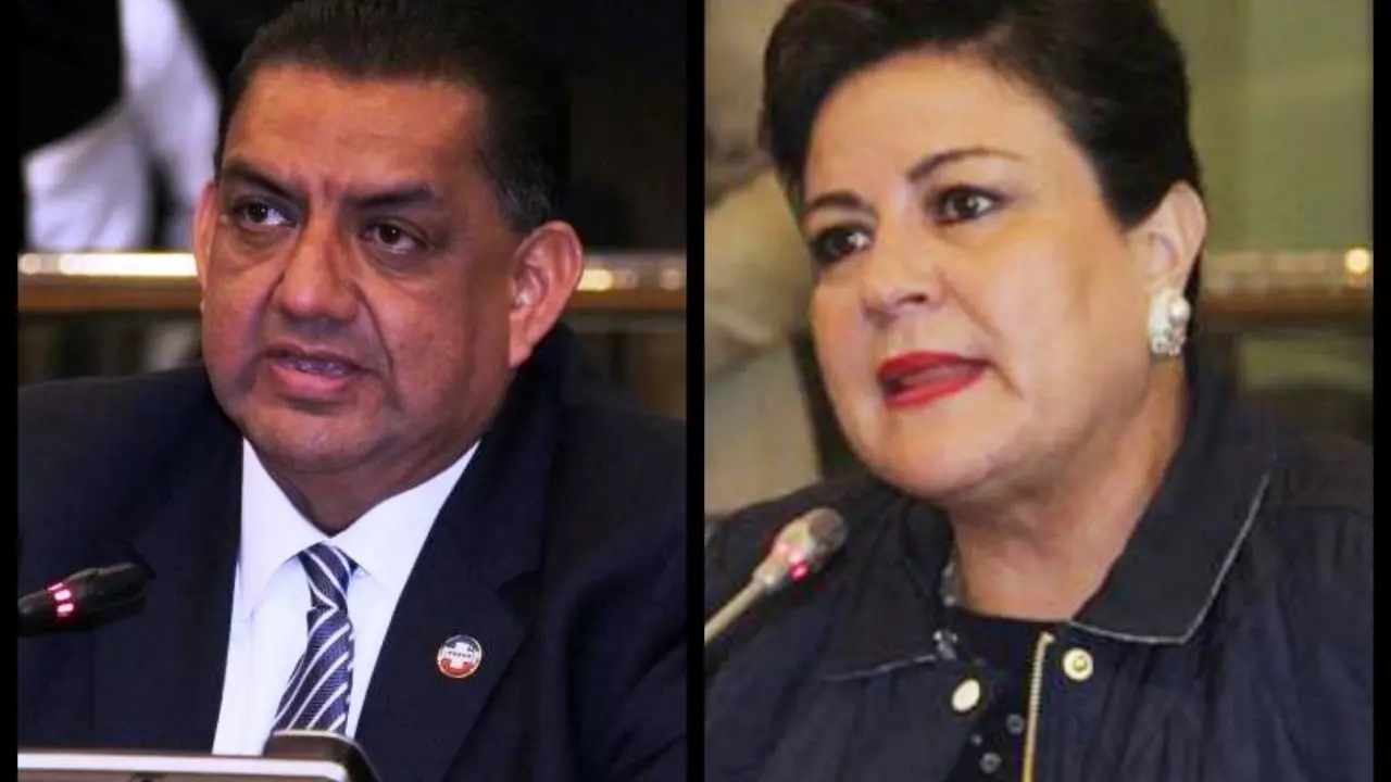 Alberto Romero y Margarita Escobar.