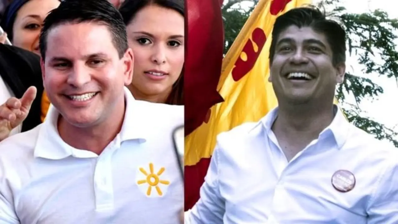 Carlos Alvarado y Fabricio Alvarado