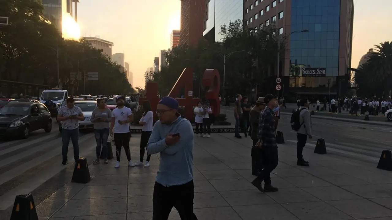 Sismo en M&eacute;xico
