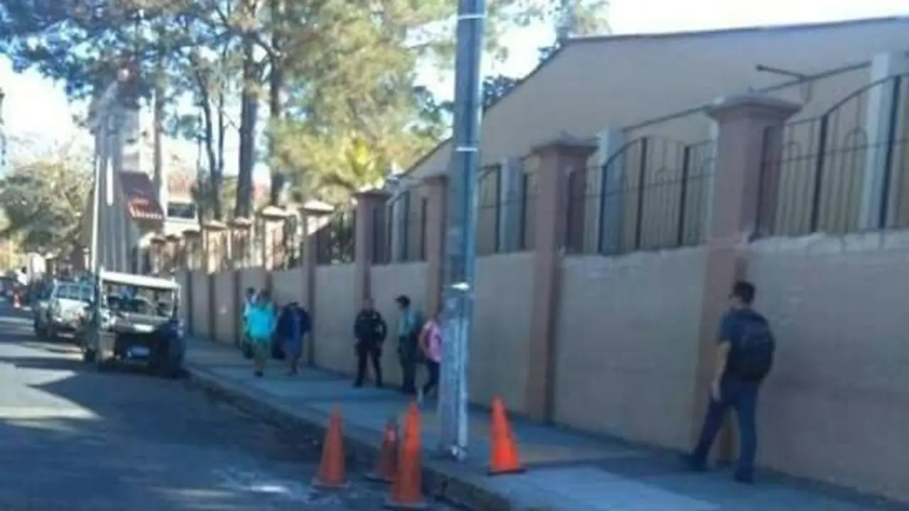 Amenaza de bomba en Santa Tecla