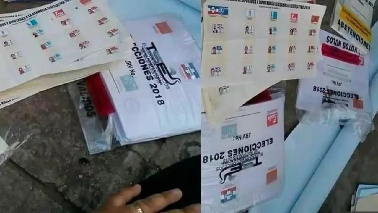 Papeletas electorales