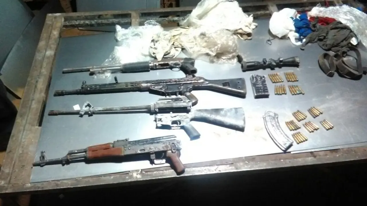 Armas decomisadas Soyapango