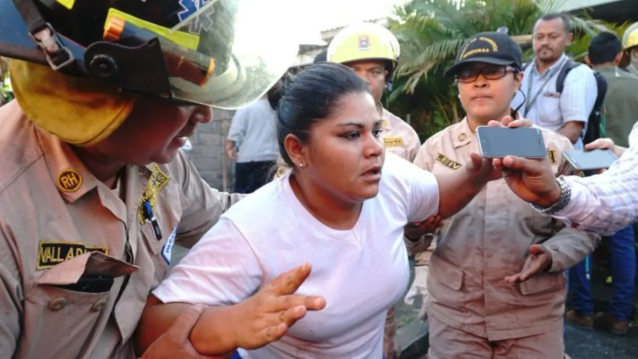 Mar&iacute;a Espinal incendio