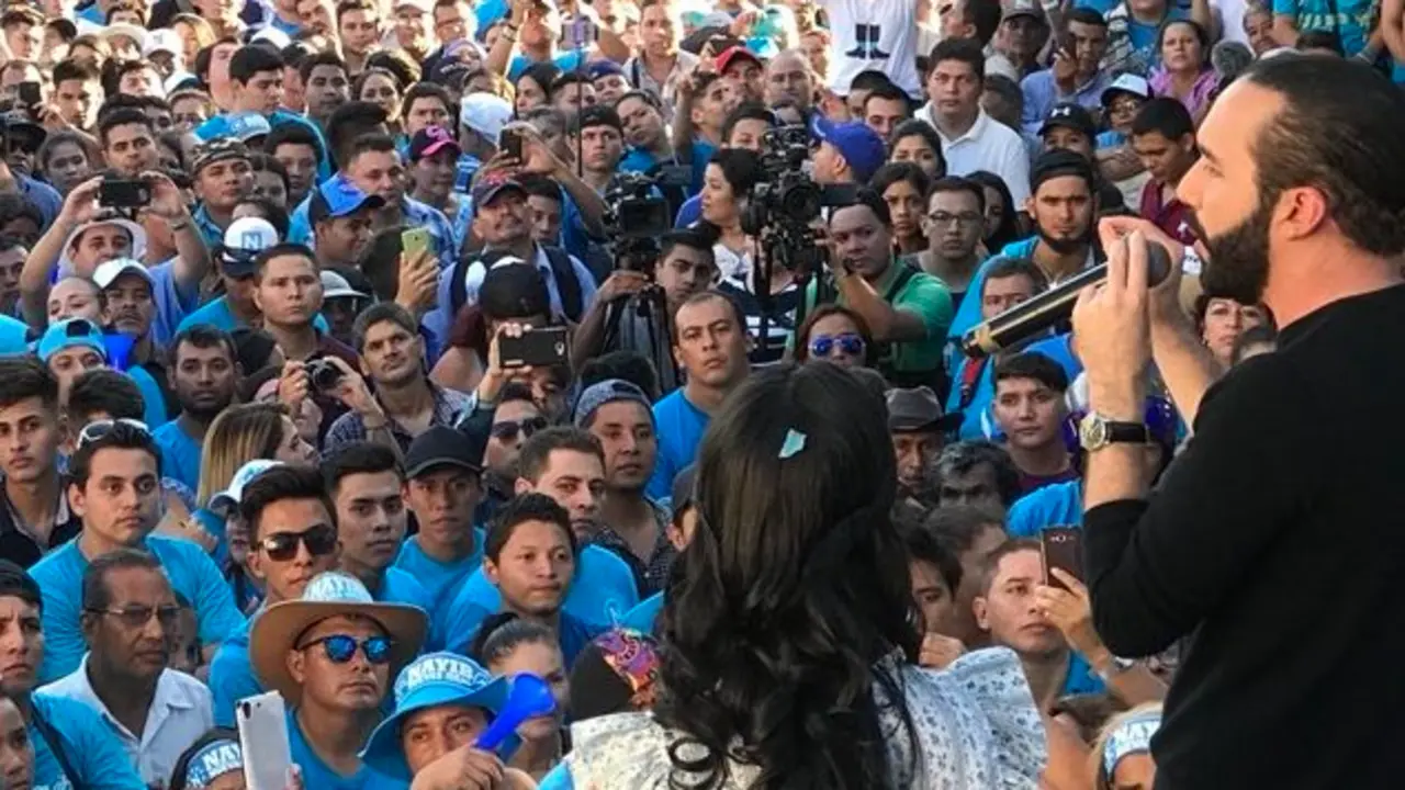 Nayib Bukele en Chalatenango