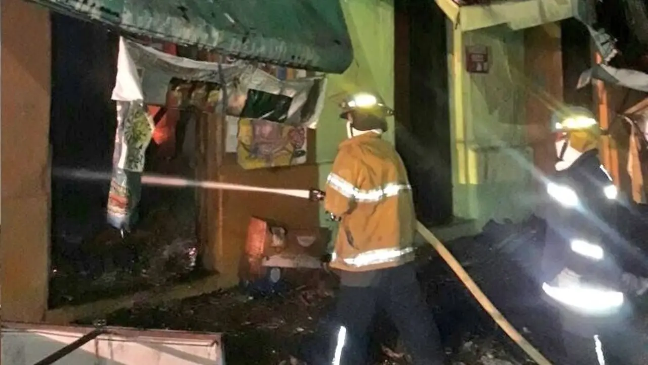 incendio Usulut&aacute;n