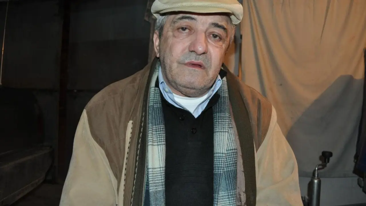 Constantin Reliu, 63 is pictured at his place in the eastern town of Barlad, on March 16, 2018. A court rejected Reliu's request for the annulment of a death certificate which was issued in his name in 2016, according to a judgement seen on the court's website on March 16, 2018. The reason for the court's decision has not been confirmed, but according to Romanian media it was due to the deadline for changes to the certificate having passed.  / AFP PHOTO / Adrian ARNAUTU