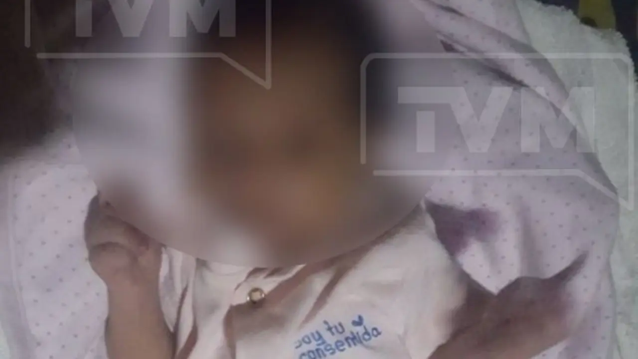 Beb&eacute; encontrada en San Miguel