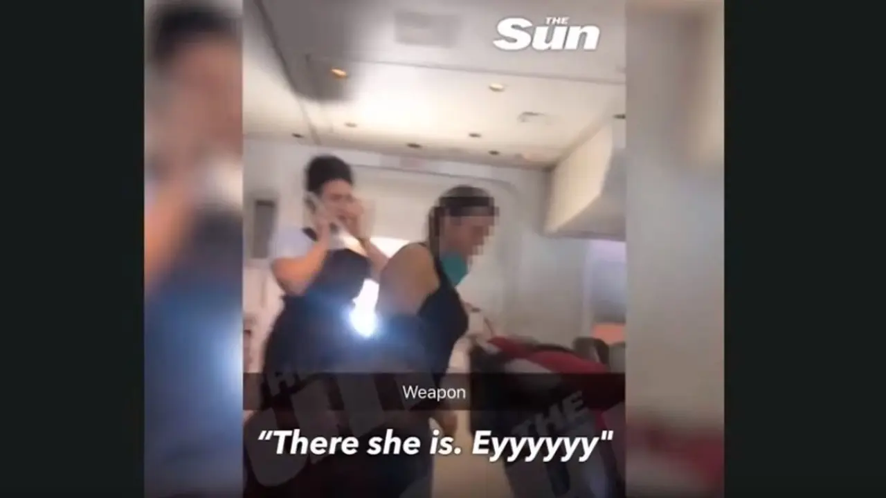 Captura de video avion