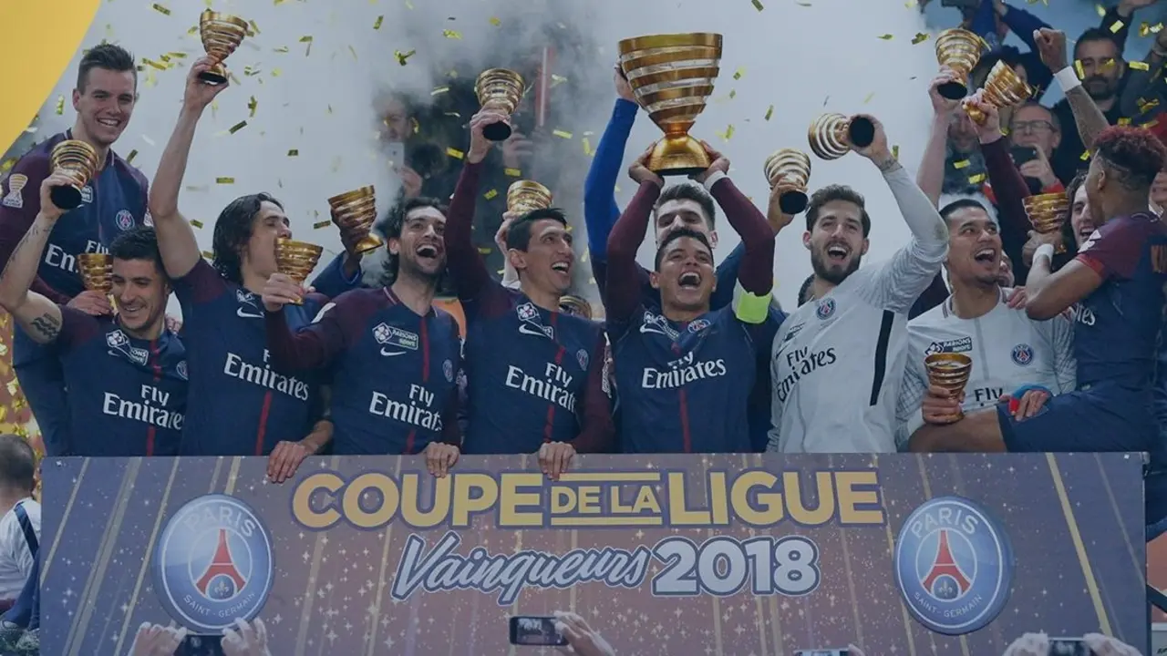 PSG celebra su quinto t&iacute;tulo de Copa consecutivo