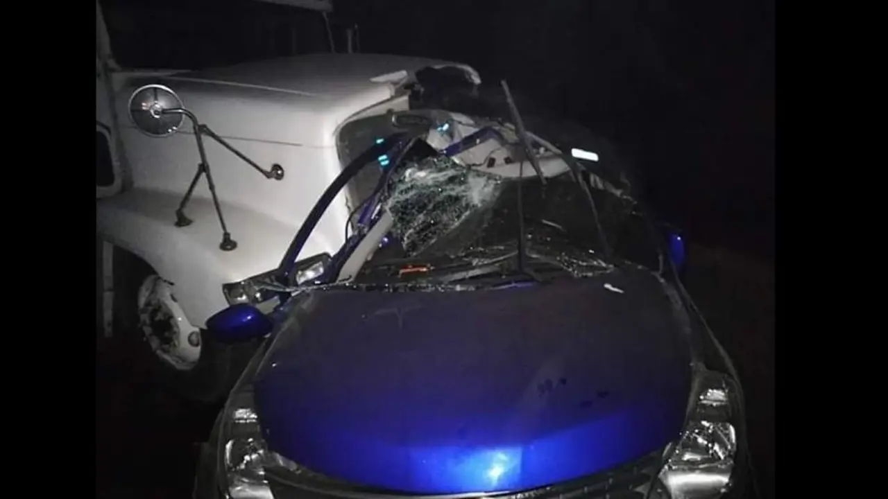 Accidente en Santa Rosa de Lima