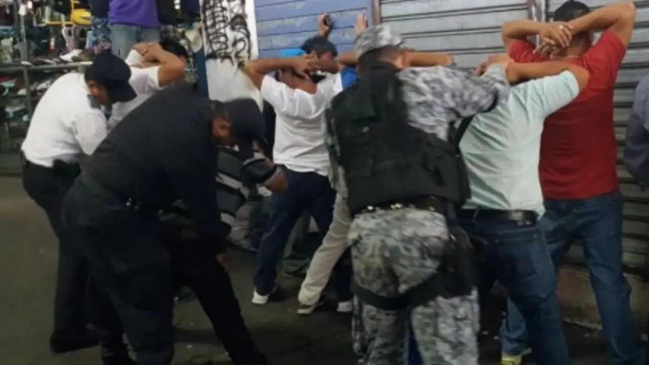 Patrullaje en el centro