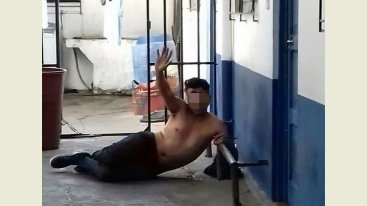 Polic&iacute;a por ebrio