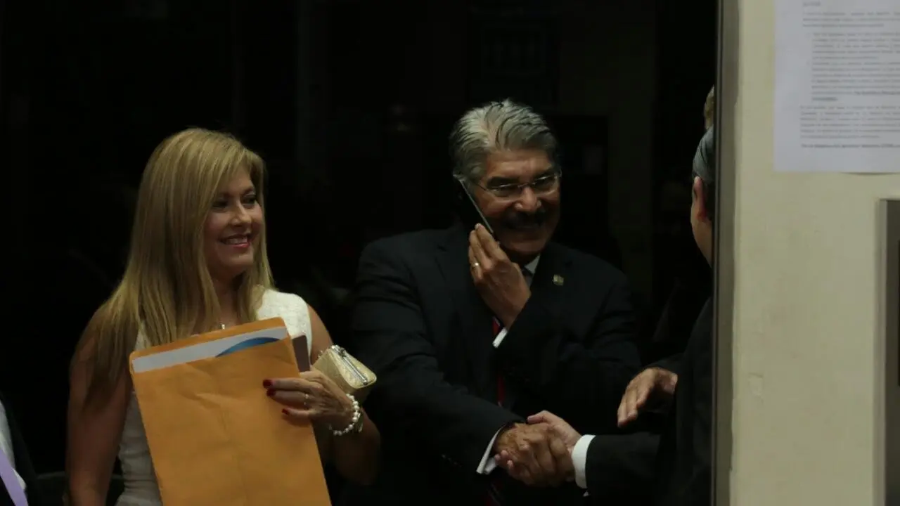 Norman Quijano y Paty Valdivieso