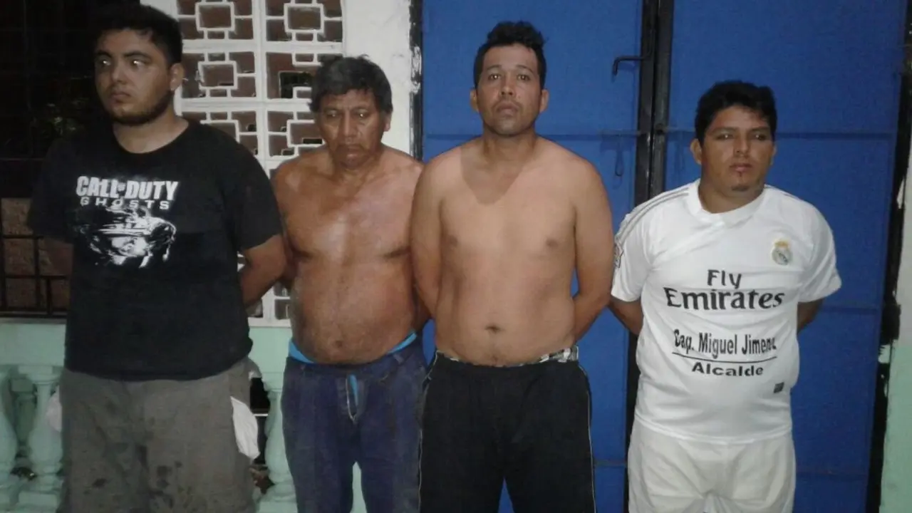 Detenidos en La Libertad