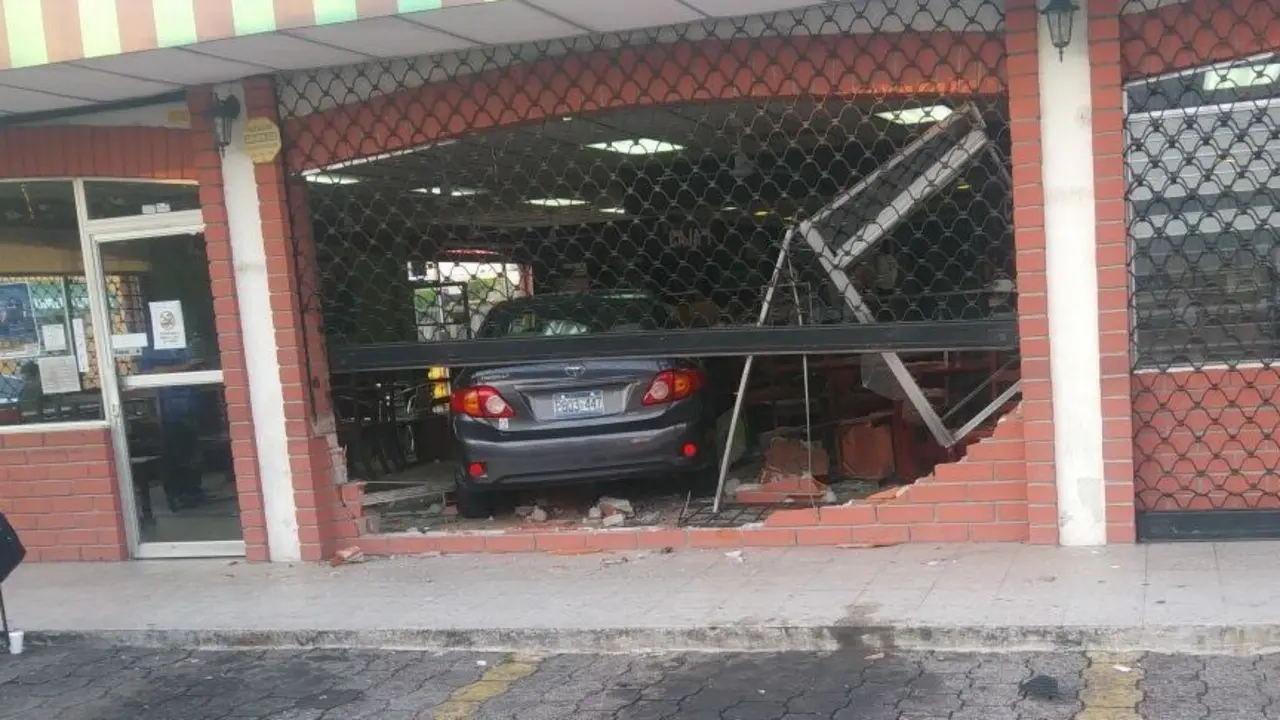 Accidente Santa Tecla