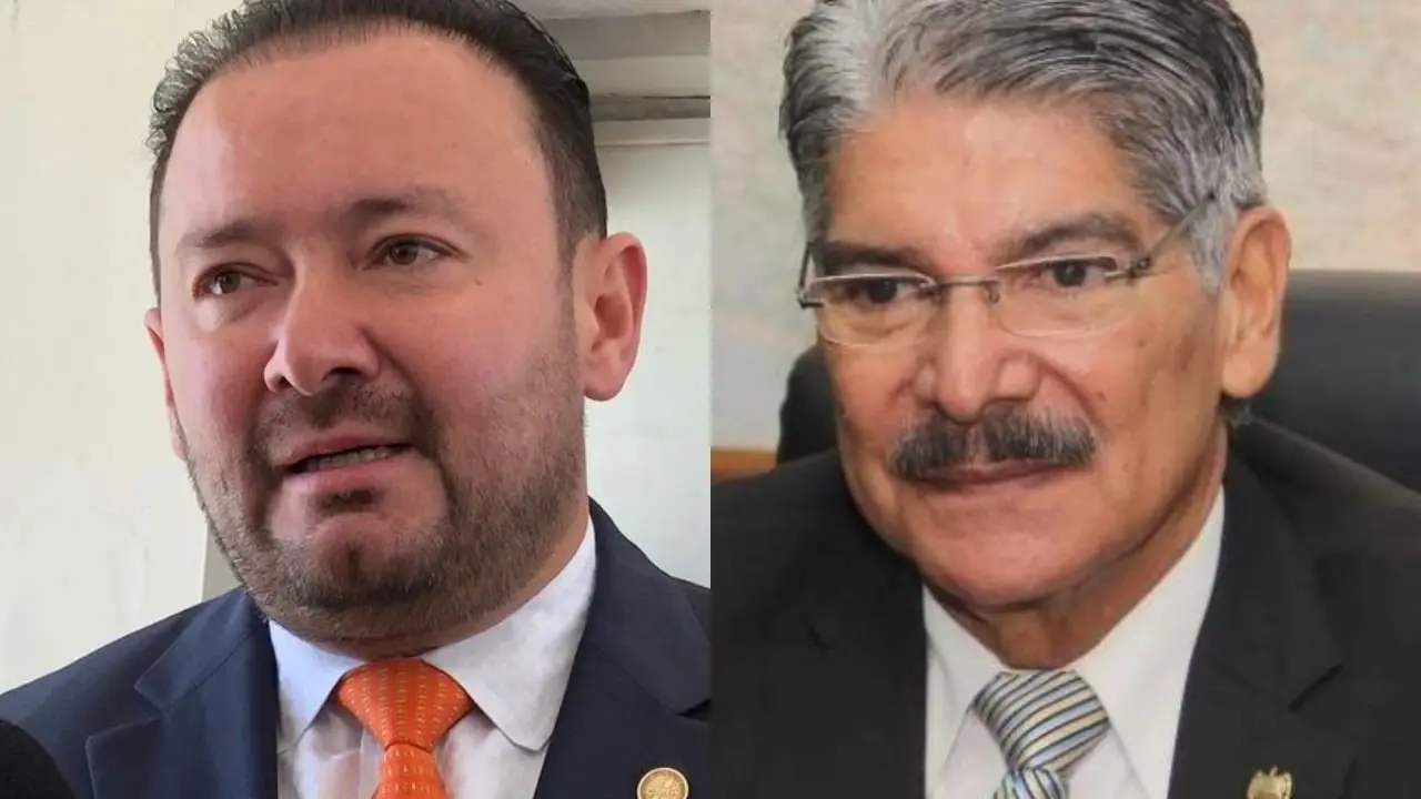 Guillermo Gallegos y Norman Quijano