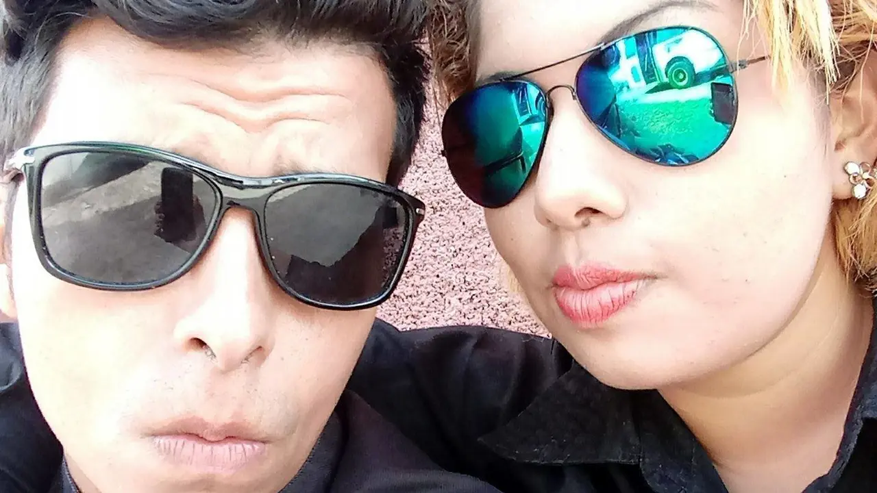 H&eacute;ctor Turcios y Graciela Ram&iacute;rez. Foto: Facebook.