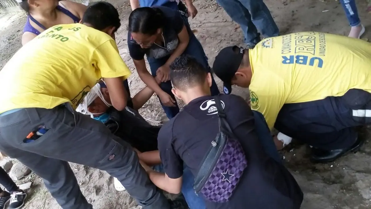 Vendedora atropellada