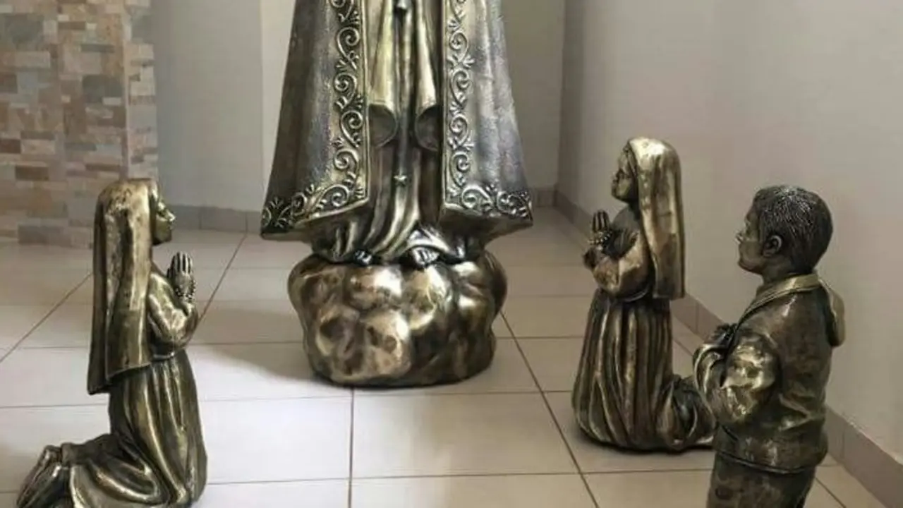 Imagen robada de iglesia