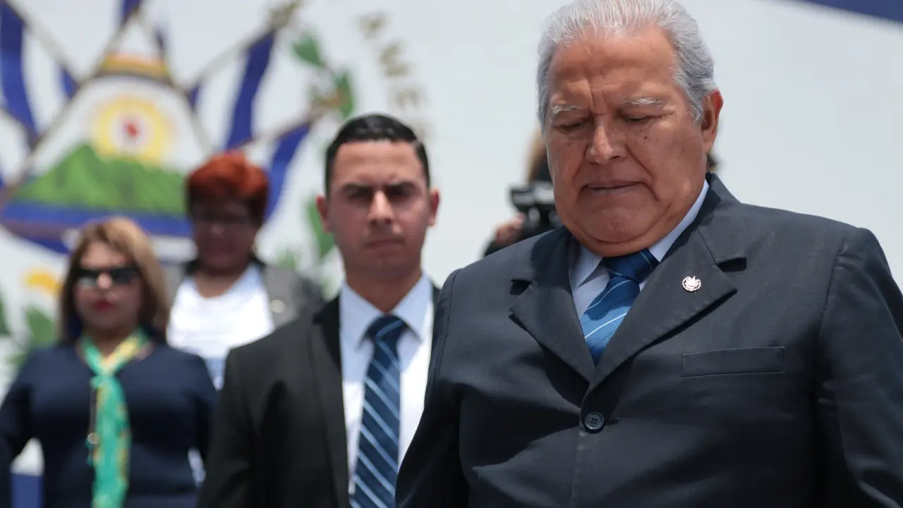 S&aacute;nchez Ceren. presidente, salvador