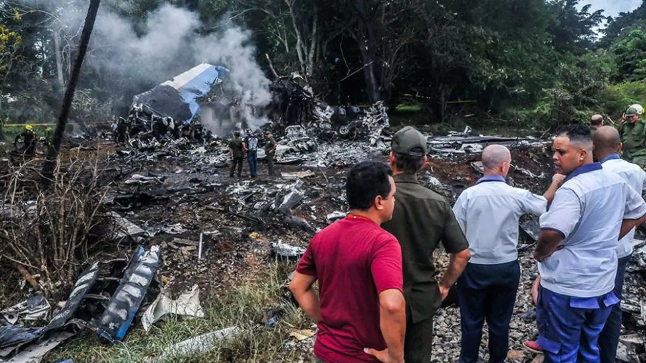 Accidente de avi&oacute;n en Cuba