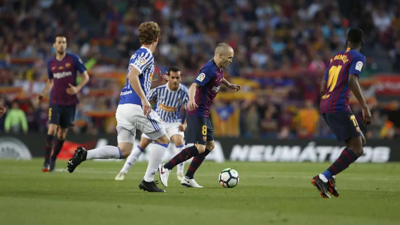 Despedida Iniesta, Barcelona - Real Sociedad