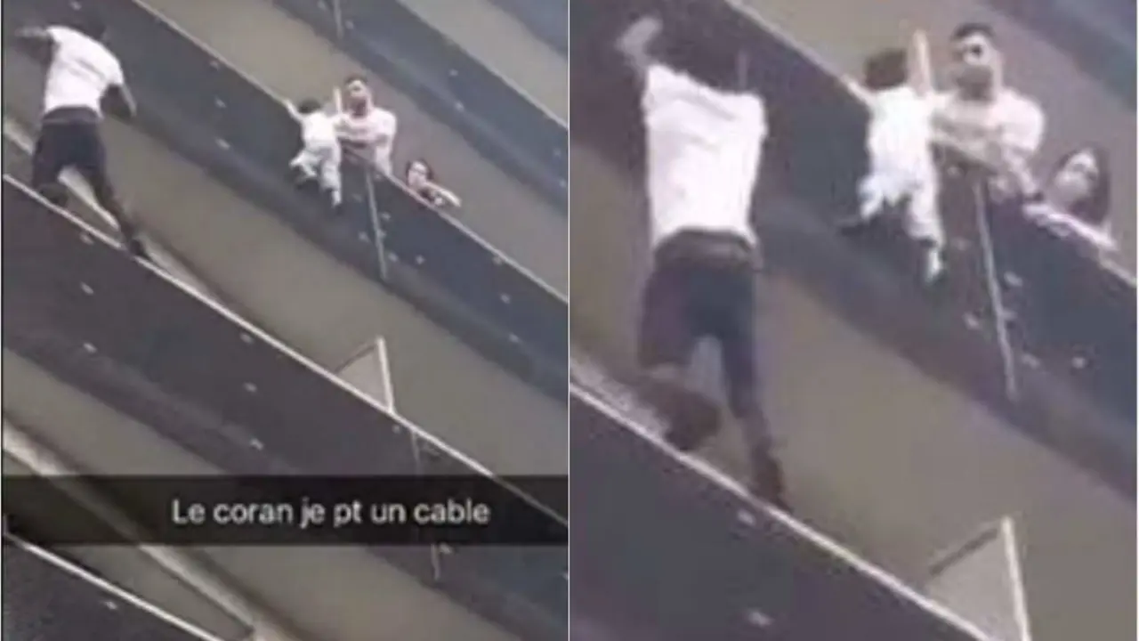 Impresionante rescate en Par&iacute;s