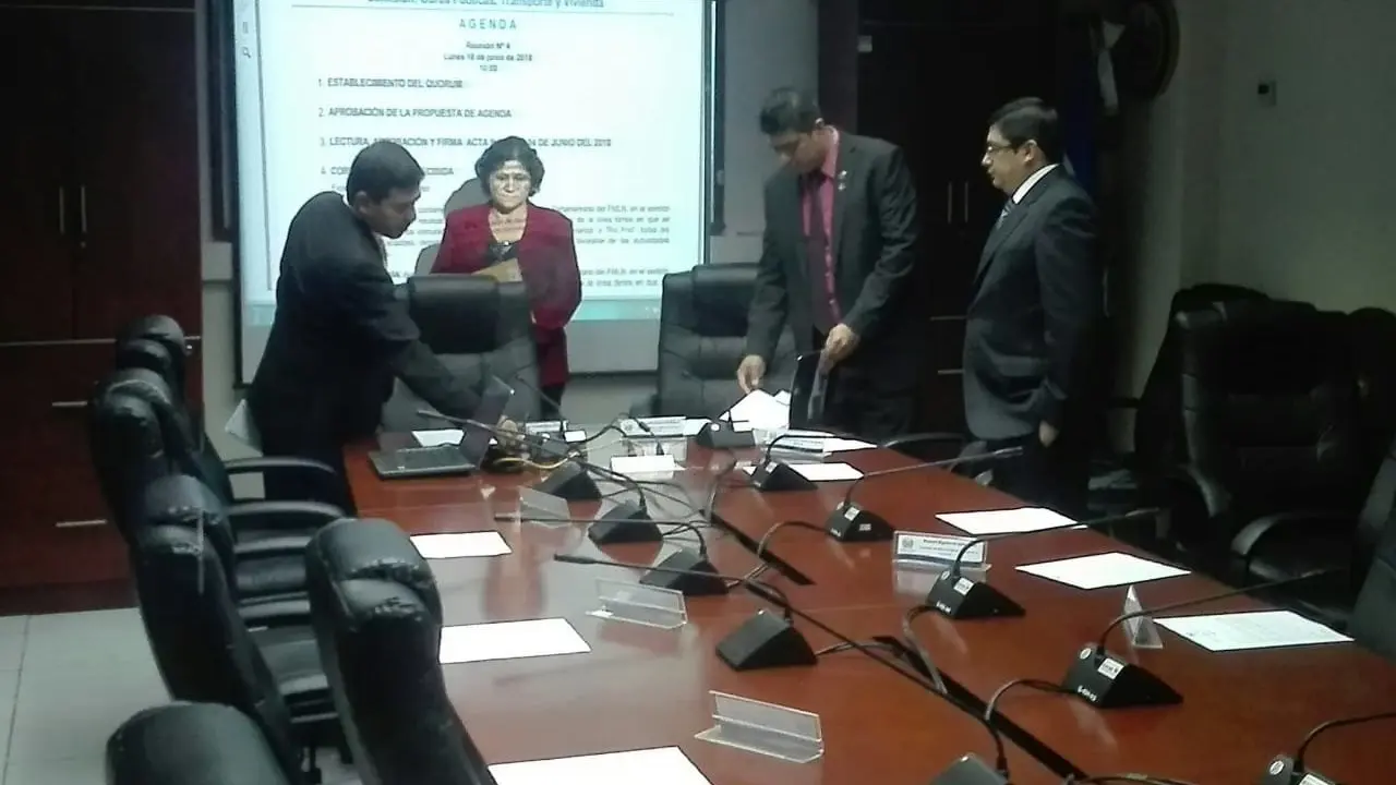 Comisi&oacute;n de Obras P&uacute;blicas no se instal&oacute;