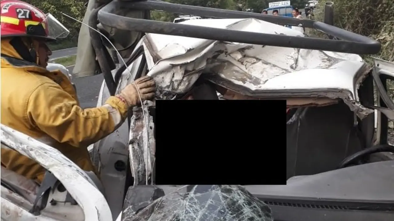 Accidente Cuscatl&aacute;n