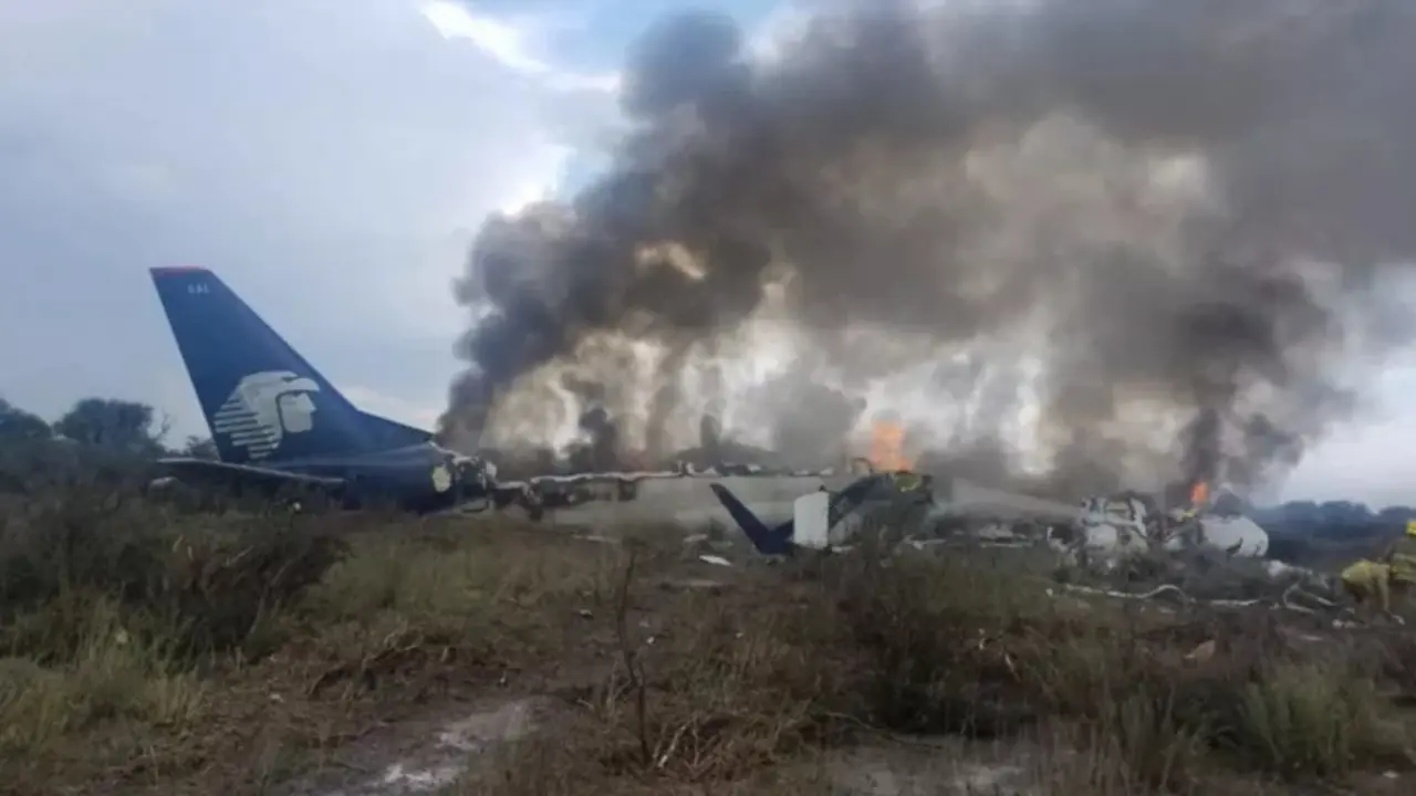 Accidente Aerom&eacute;xico