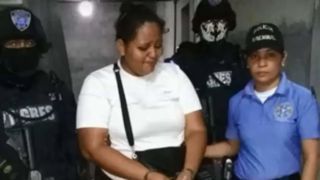 honduras mujer detenida
