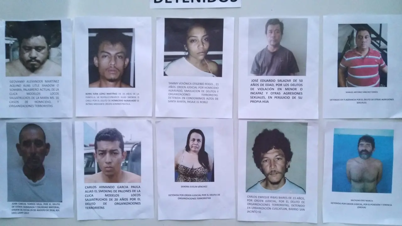 Fotograf&iacute;a tomada del Twitter de la PNC