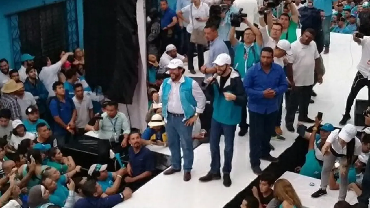 Bukele en La Uni&oacute;n