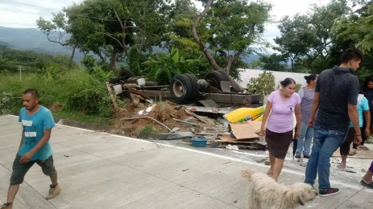 Accidente en Corinto