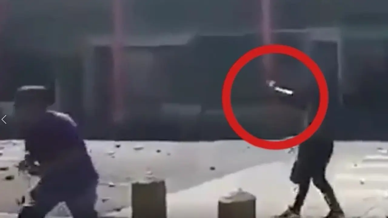 Sujeto que estar&iacute;a armado en Santa Tecla