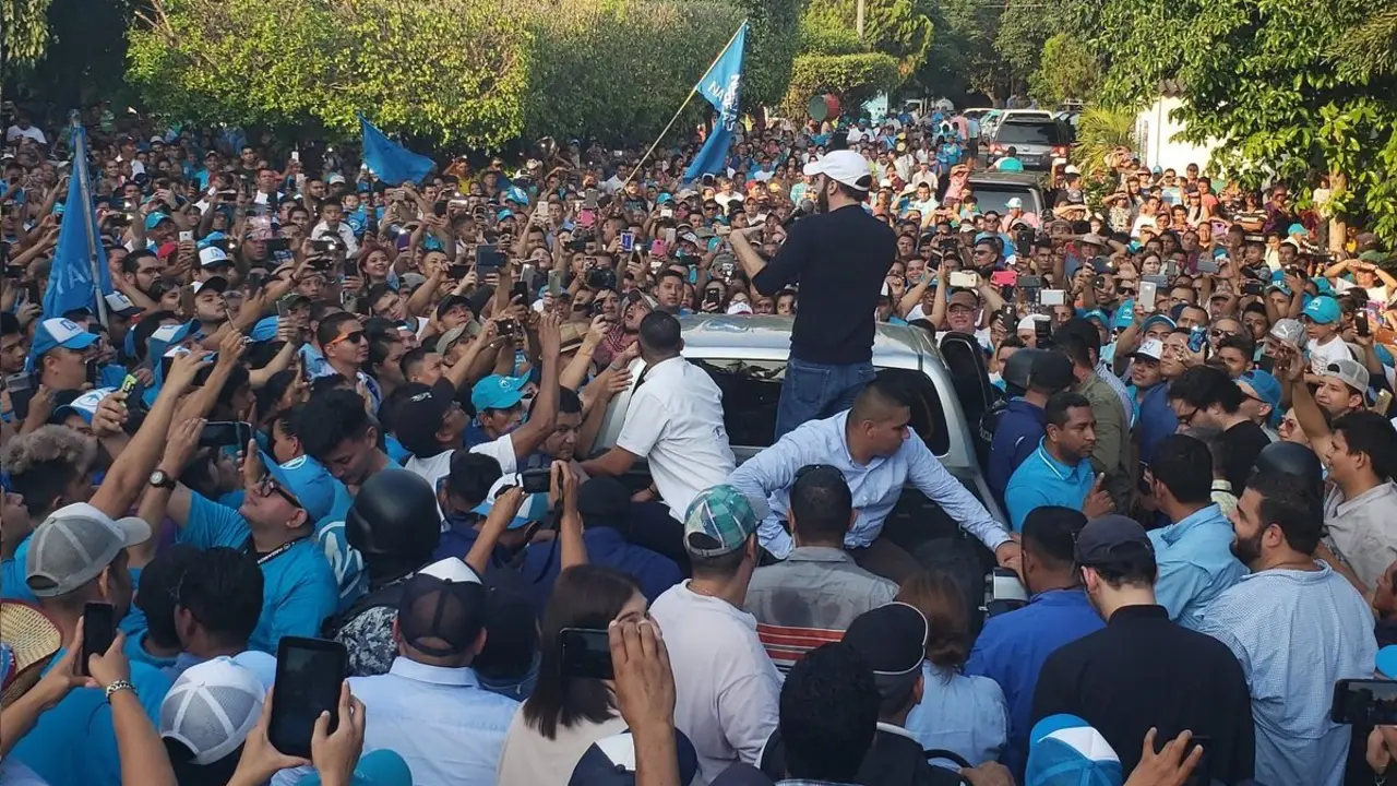 Nayib Bukele en Sonsonate