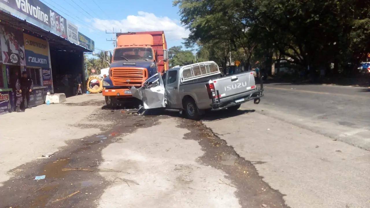 Accidente hacia el Cuco