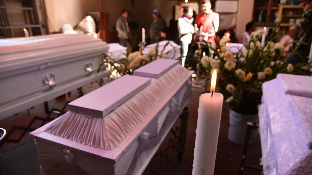 Ni&ntilde;os quemados en M&eacute;xico