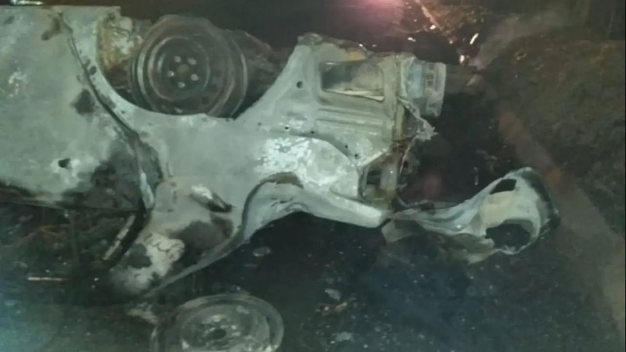 Incendiado veh&iacute;culo